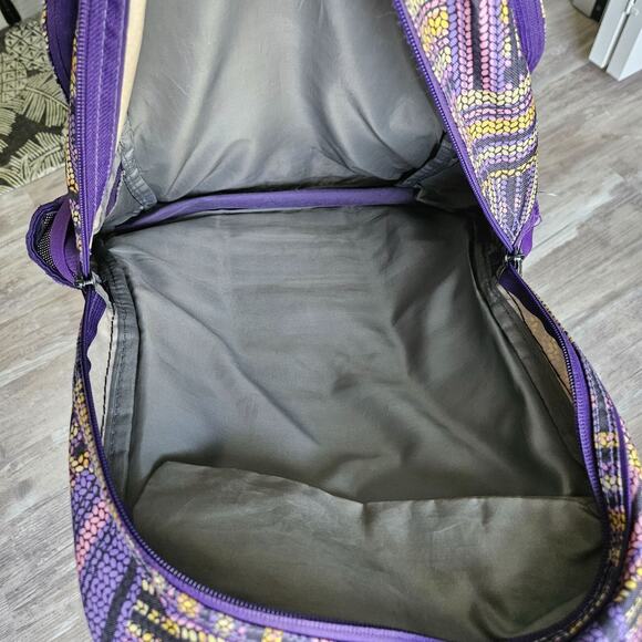 High Sierra Loop Daypack Water Resistant Backpack Purple Large Travel School Gym - Picture 15 of 16